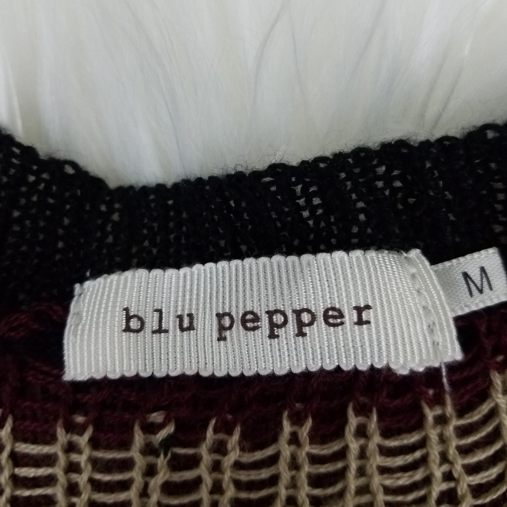COPY - ⚪2/$20 Blu Pepper Chevron Open Cardigan - Picture 3 of 8